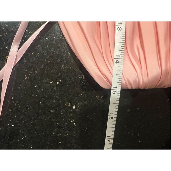 Liv Foster Strapless Taffeta Fit & flare Mini Dress Hot Pink size 6 Party Dress - Picture 6 of 8